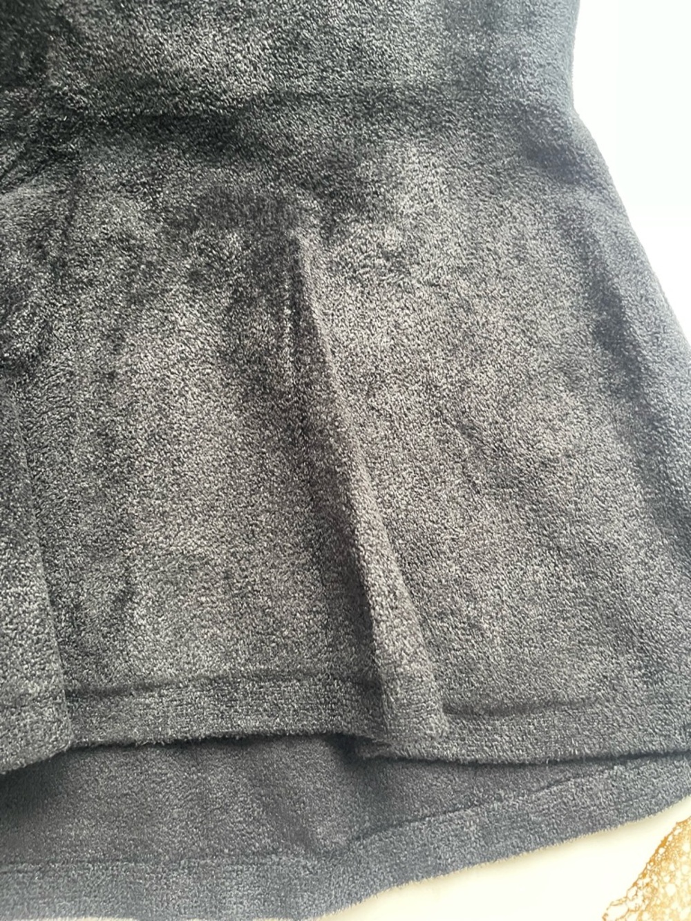 JASON WU black Chenille Peplum Top XS - Picture 5 of 6